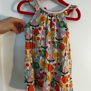 Magnetic Me Colorful Fruit Print Dress